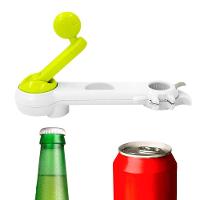 Abridor De Tampas Universal 6 Em 1 Latas Potes Garrafas Multifuncional - 1