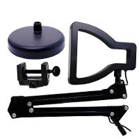 Luminária De Mesa 3d Lâmpada Dimerizável Led Preto - 6