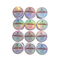 12 Unidades De Gel Led Uv Esculpidor De Unhas Acrigel Cor Pink Nude - 1