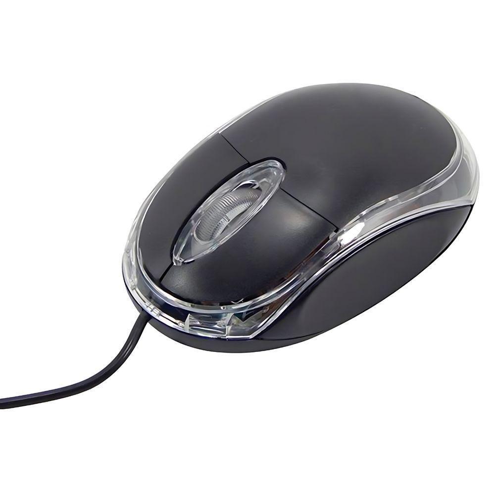 Mini Mouse óptico Com Fio Usb Computador Notebook Pc - 2