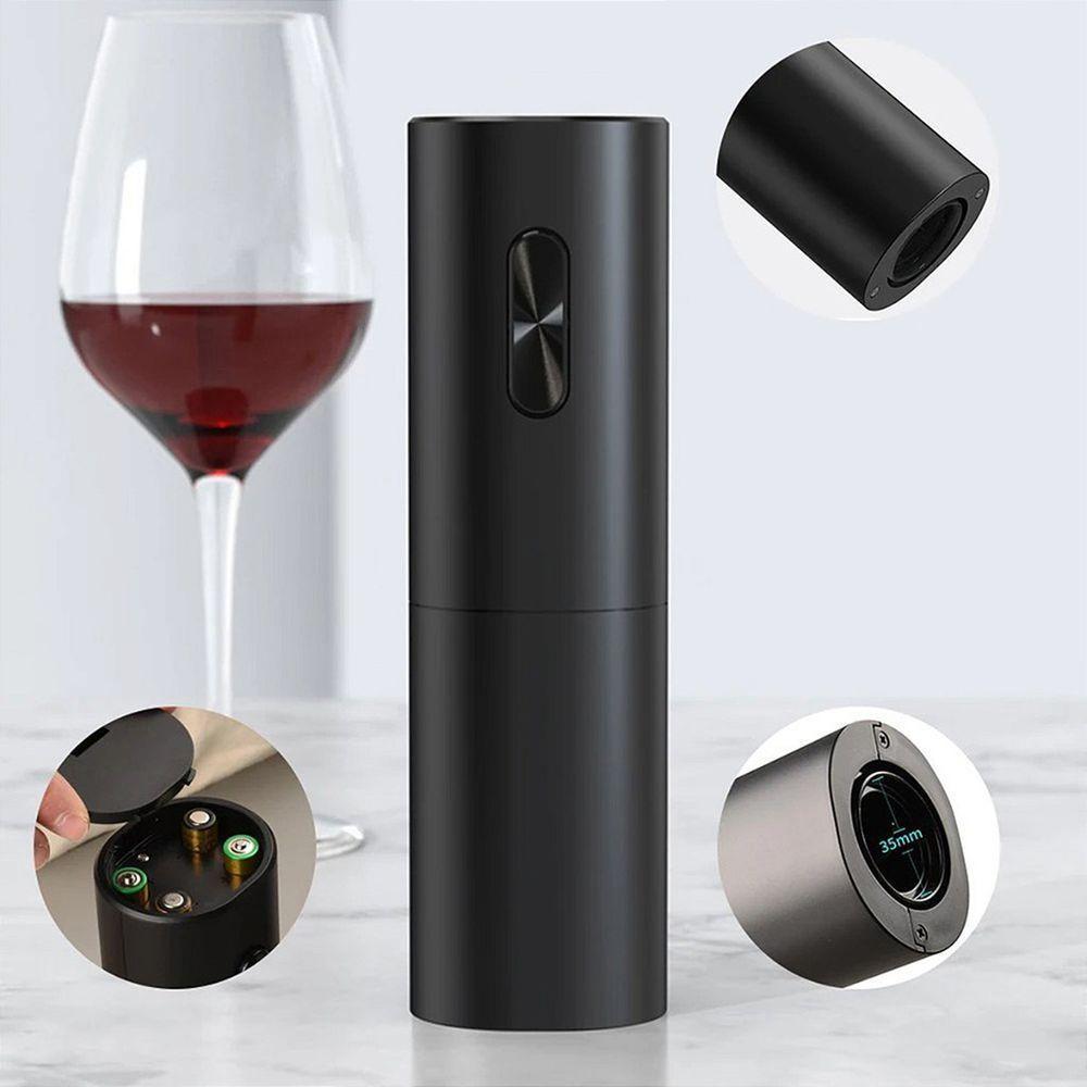 Abridor Vinho Garrafa Automatico Eletrico Saca Rolha Pilha - 3
