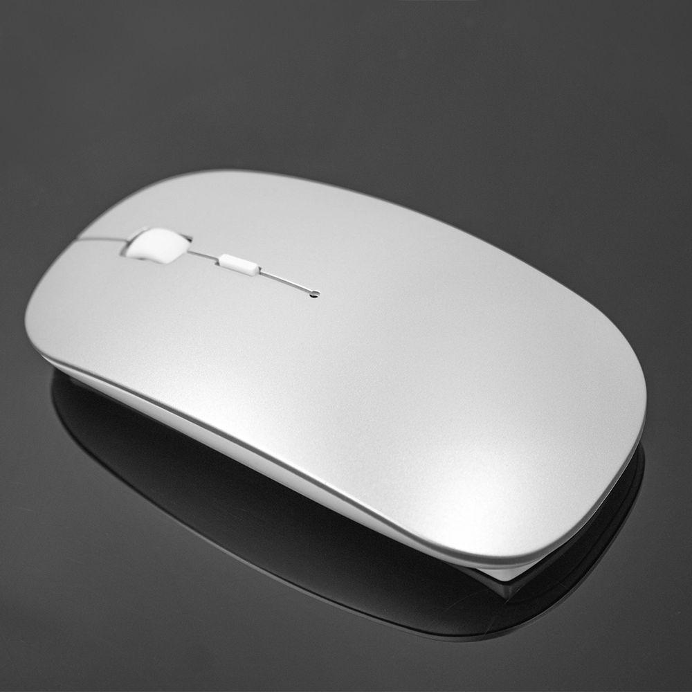 Mouse Sem Fio 2.4ghz Recarregável Usb Ergonômico Wireless Branco - 3