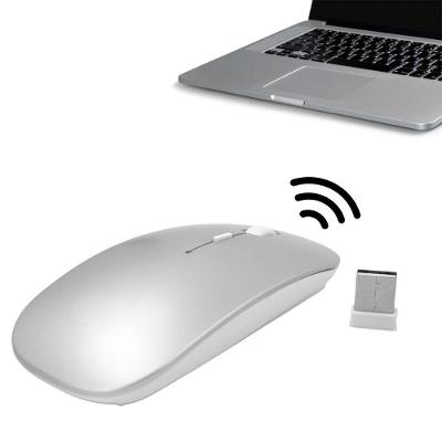 Mouse Sem Fio 2.4ghz Recarregável Usb Ergonômico Wireless Branco
