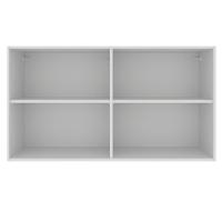 Armário Aéreo Madesa Stella 120 Cm 2 Portas - Branco - 9