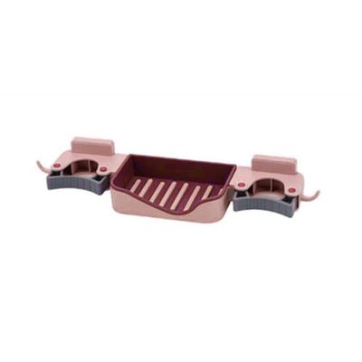 Suporte Para Sabonete Vassoura Rodo De Parede Rosa