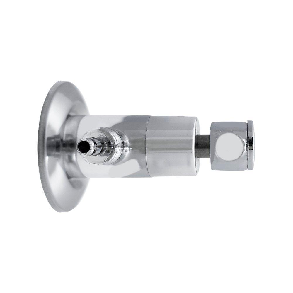 Registro Adaptador Para Filtro De água Purificador Universal Parede Cromado 1/4 De Volta - 6