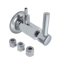 Registro Adaptador Para Filtro De água Purificador Universal Parede Cromado 1/4 De Volta - 1