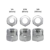 Registro Adaptador Para Filtro De água Purificador Universal Parede Cromado 1/4 De Volta - 3