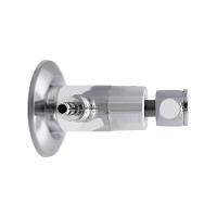 Registro Adaptador Para Filtro De água Purificador Universal Parede Cromado 1/4 De Volta - 6