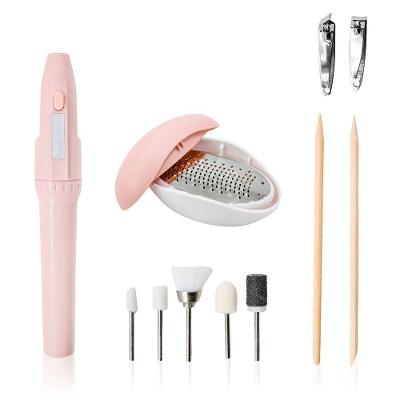Kit Lixa De Unha Eletrica Profissional Completa