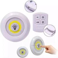 Kit 3 Lâmpadas Luminária Led Controle Sem Fio - 5