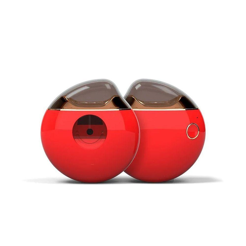 Cortador Unha Mini Lixa Elétrica Automático Recarregável Usb Vermelho - 1