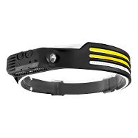 Lanterna De Cabeça 3 Leds Farol Recarregável Usb - 1