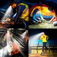 Lanterna De Cabeça 3 Leds Farol Recarregável Usb - 3