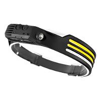 Lanterna De Cabeça 3 Leds Farol Recarregável Usb - 4