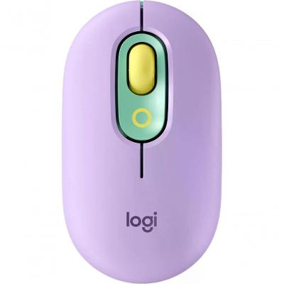 Logitech Pop Mouse Ambidestro óptico Bluetooth Com Emojis