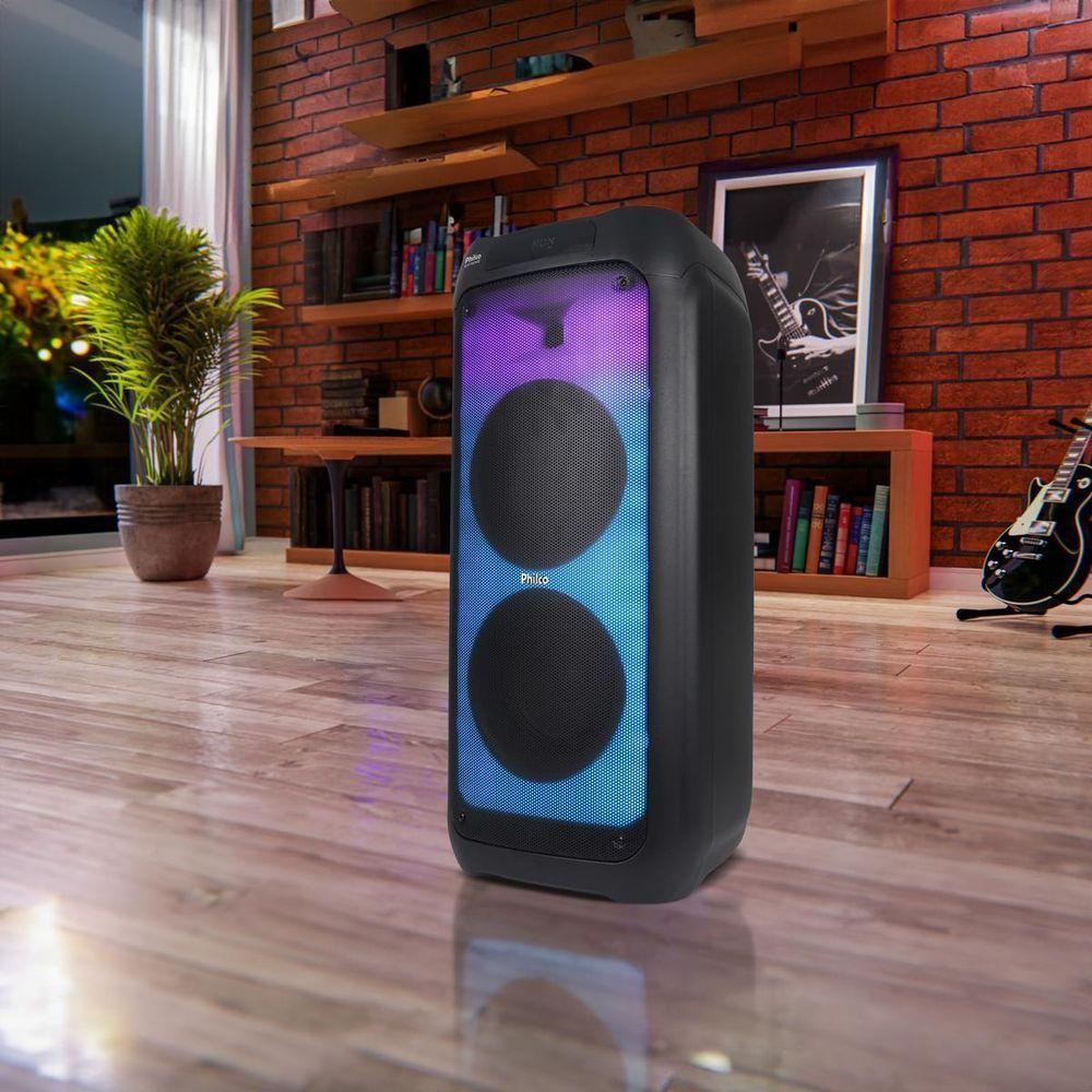 Caixa De Som Amplificada Philco Full Led 2000W PCX10101 Bivolt - 7