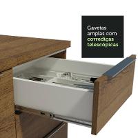 Armário De Cozinha Completa 270cm Rustic Stella Madesa 06 Rustic - 5