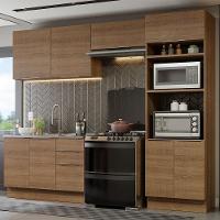Armário De Cozinha Completa 270cm Rustic Stella Madesa 05 Rustic - 1