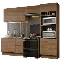 Armário De Cozinha Completa 270cm Rustic Stella Madesa 05 Rustic - 10