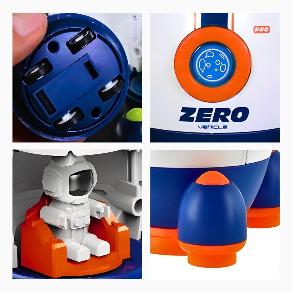 Brinquedo Foguete Espacial Infantil Com Astronauta - 3