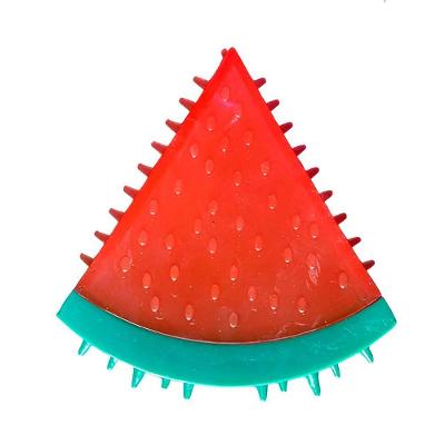 Mordedor Brinquedo Gelado Para Cachorros Formato Melancia