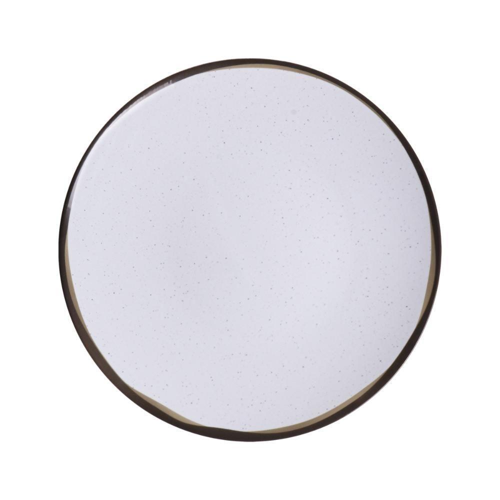 Conjunto 12 Pratos Raso Mesa Canyon Porcelana Decorada 25 Cm - Tramontina - 1