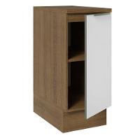 Balcão 35Cm 1PTA Rustic/Branco Veludo Lux Madesa Rustic - 7