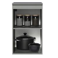 Balcão 40 Cm 1 Porta Suspenso Cinza Nice Madesa Cinza - 6