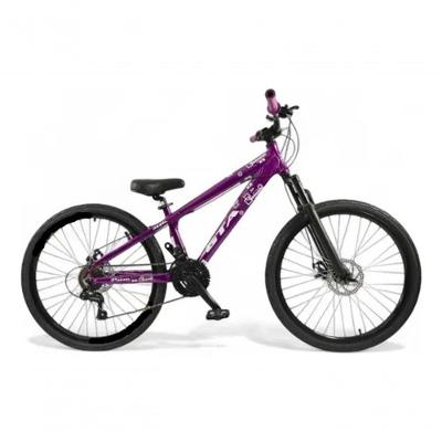Bicicleta Aro 26 Freeride Gta Roxa 21v Câmbios Importados Aro Aero