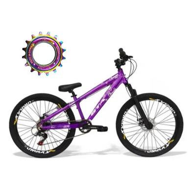 Bicicleta Aro 26 Freeride Gta Rebel Roxa Single Freio Hidráulico