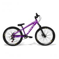 Bicicleta Aro 26 Freeride Gta Rebel Roxa 1x7v Câmbio Shimano - 1