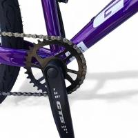Bicicleta Aro 26 Freeride Gta Rebel Roxa 1x7v Câmbio Shimano - 2