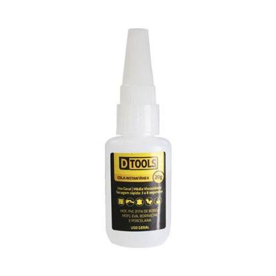 Adesivo Instantâneo 20 Gramas (cola) - Dtools