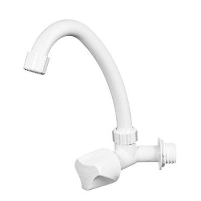 Torneira Bica Móvel Parede Branco - Herc