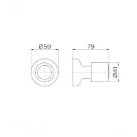 Acabamento Docol Para Registro Deca E Similares De 1/2”, 3/4 1” Itapema Bella - 2