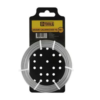 Arame Galvanizado 16 Cartela Com 10 Metros - Dtools