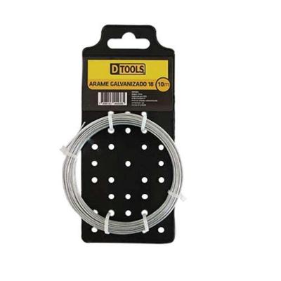 Arame Galvanizado 18 Cartela Com 10 Metros - Dtools