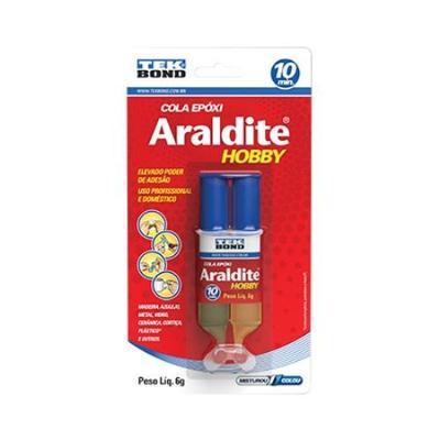 Araldite Hobby 6 Gramas Com Aplicador - Tekbond