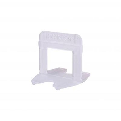 Base Nivela Piso Flex 1,5mm - Pacote Com 50 Peças - Nivela Piso