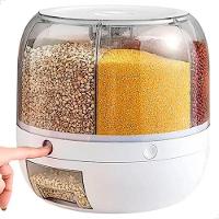 Pote De Grãos Giratório Para Armazenagem - 1