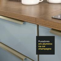 Balcão 80Cm 2GVT Rustic/Cinza Lux Madesa Rustic/Cinza - 6