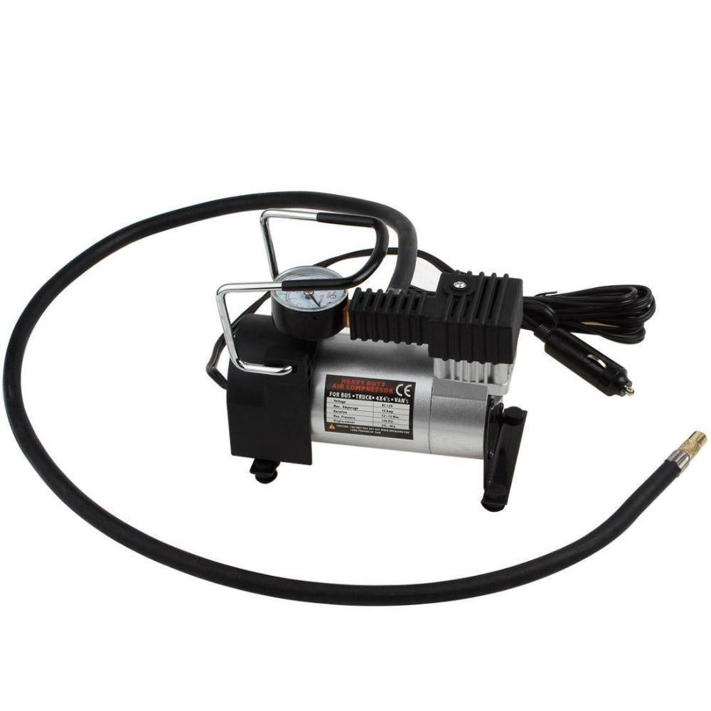 Compressor De Ar Veicular Profissional Portatil 12v Carro - 5