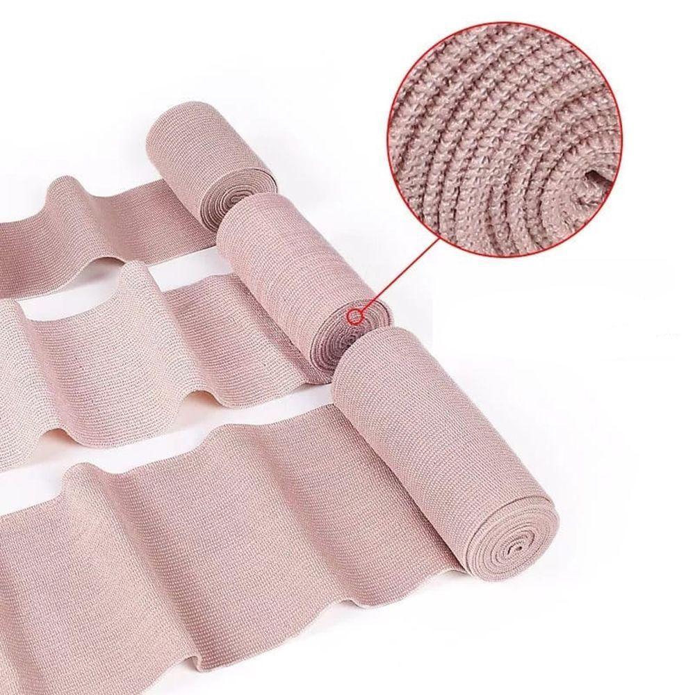 Atadura Elastica De Compressão Bandagem 4,5 Metros Bege - 2