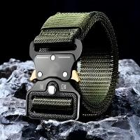 Cinto Tático Militar Com Fivela De Metal - 3