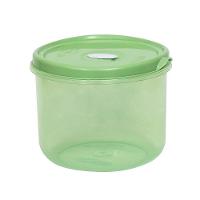 Pote Redondo 11cm De Altura Para Microo-ndas E Freezer Com Válvula 1,75l - Linha Wave Plasvale Branco - 1