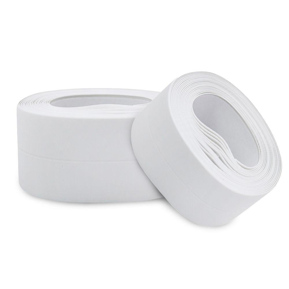 Fita De Vedação Adesiva Porta Janela Protetor 3 Metros X 3,5cm Branco - 1