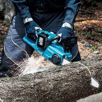 Motosserra Sem Fio 36v Com 4 Baterias Carregador Duplo Maleta Sabre Corrente Duc353z Kit Makita 220V - 2