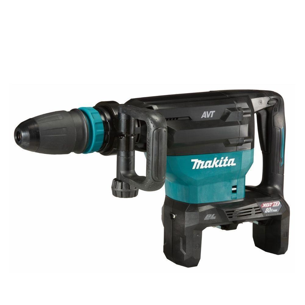 Martelo Rompedor Sds Max Sem Fio 40v 1900 Impactos Por Minuto Força 20,9j Aws Hm002gz03 Makita - 5