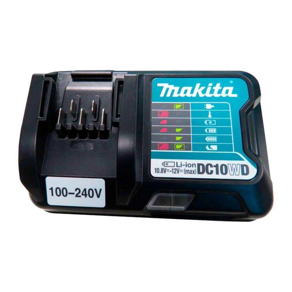 Serra Sabre Sem Fio 12v 2 Baterias Maleta Jr103dwye Makita - 5